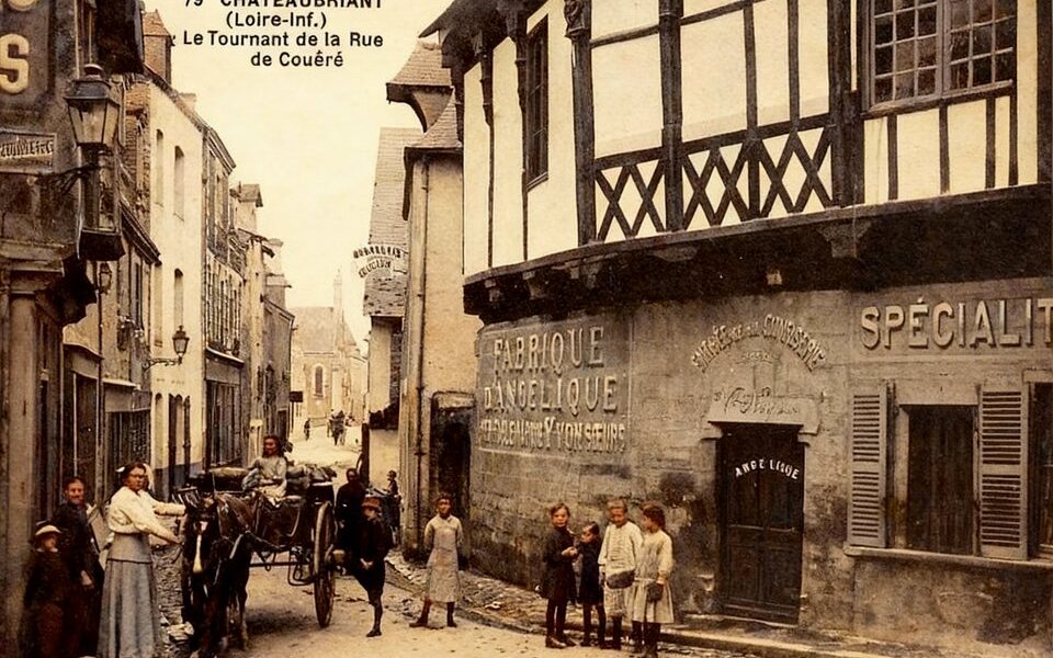 La Rue de Couëré à Châteaubriant